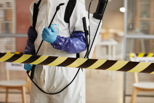 Professional Trauma Scene Cleanup technician working in Alvord, IA